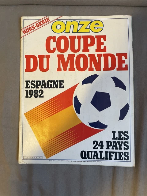 Affiche Coupe du monde football Espagne 1982 - Zaragoza - Jean-michel