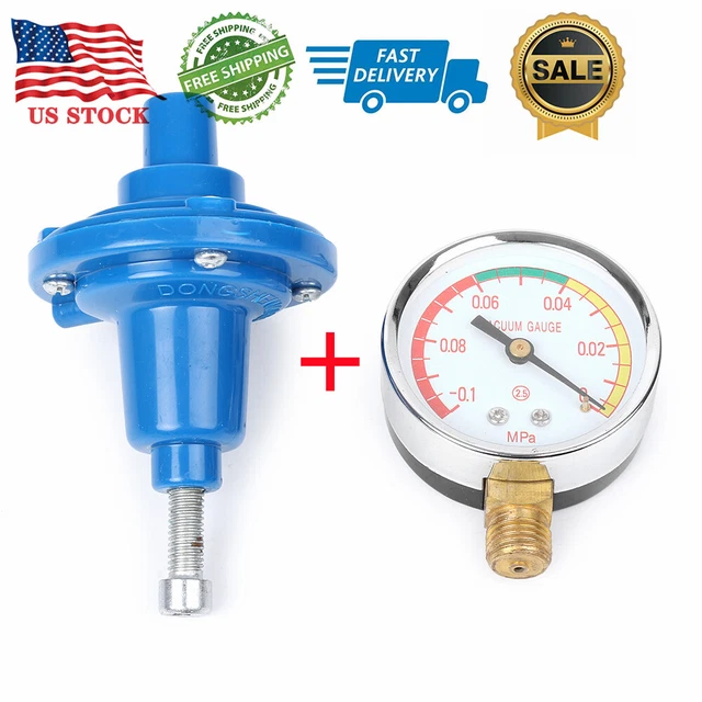 Regulator Gauge Tee Adapter Pulsator Surge Devanal Milker Kit For Cow Goat