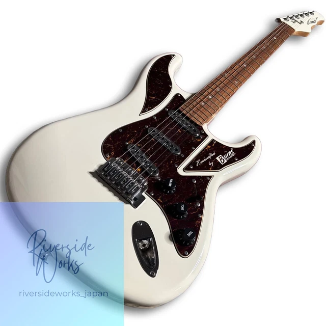 RARE BURNS LONDON Cobra DX White Guitar £394.97 - PicClick UK