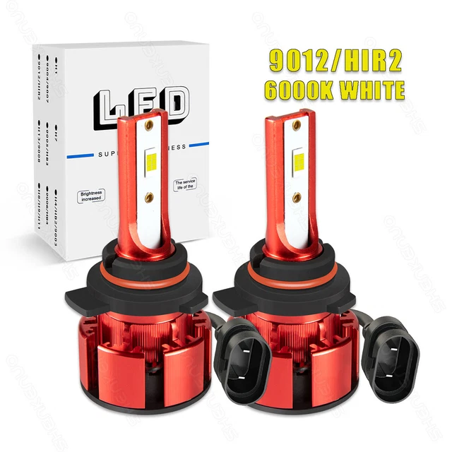 Kit Ampoules LED F15 140W 9011/HIR1 - 6000K Blanc Froid - Pour Feux De Route (High Beam) - 2 Ampoules