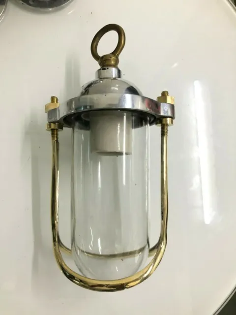 Lámparas Colgantes De Latón De Aluminio Sólido Con Tema Industrial Lote De 2