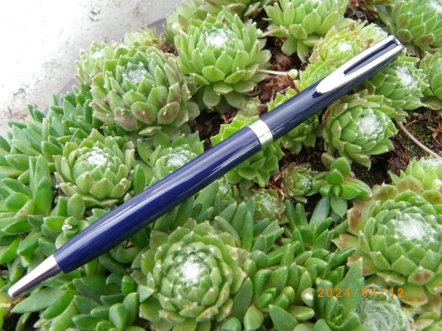 Stylo Bille Waterman CF Laque Automnale - Prestige, Acier, Recharge Fournie, Neuf De Stock