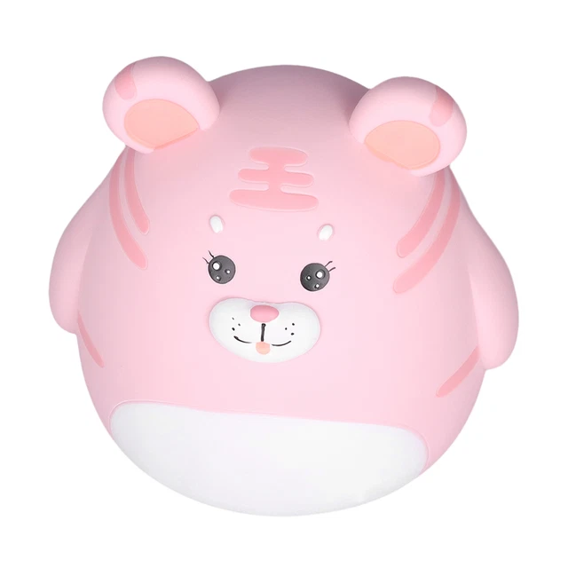 Cartoon Piggy Bank Cute Tiger Hand Painted Large Capacity Vinyl