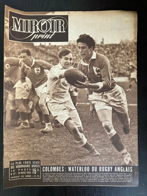 MIROIR des SPORTS 939 26.11.1962 BOXE ANNEX FOOT RACING REIMS KAELBEL
