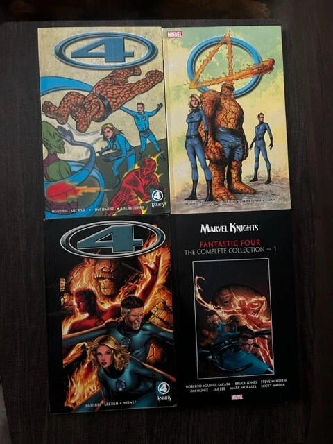 MARVEL KNIGHTS 4 TPB Complete Collection Vol 1 and Vol 3 - 5 TPB LOT