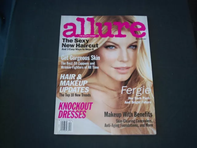 2007 December Allure Magazine - The Beauty Expert - Fergie Cover - B 6002