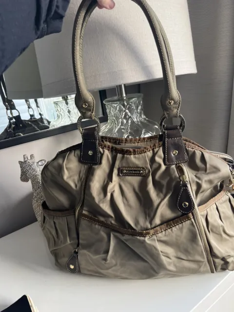 Storksak Khaki Changing Bag With Detachable Strap