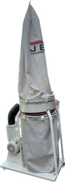Jet DC1200 Dust Collector 2HP With Dust Gates 230v Single Phase