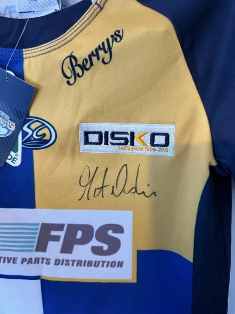 Matt Diskin Testimonial Leeds Rhinos Top Brand new With Tags And Signed 2
