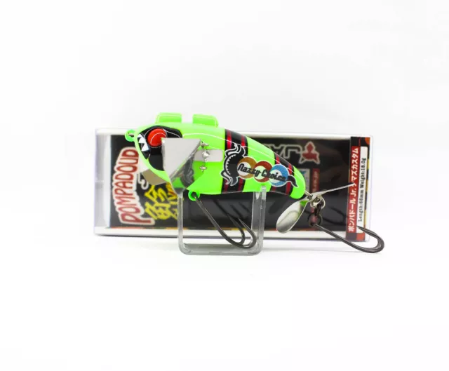 Jackall Pompadour Jr Catfish Custom Floating Lure Nazzy Asparagus (5852)