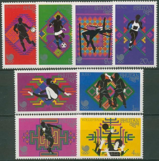 Bhutan 1989 Olympische Sommerspiele´88 Seoul 1078/85 A postfrisch