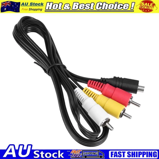 1.2m VMC-15FS A/V RCA to 10Pin Port Adapter Cable for Camera