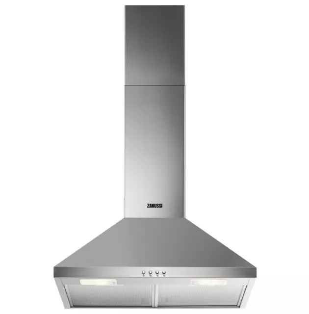 ZANUSSI 60CM CHIMNEY Hood ZHC60136X 25.00 PicClick UK