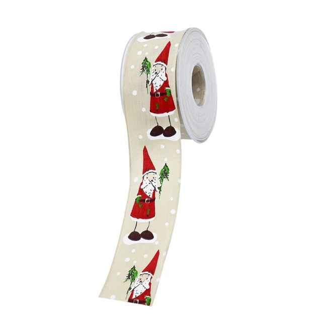 2 rollen von Band Cartoon DIY Geschenk Band Weihnachten Band Verpackung Streifen 4
