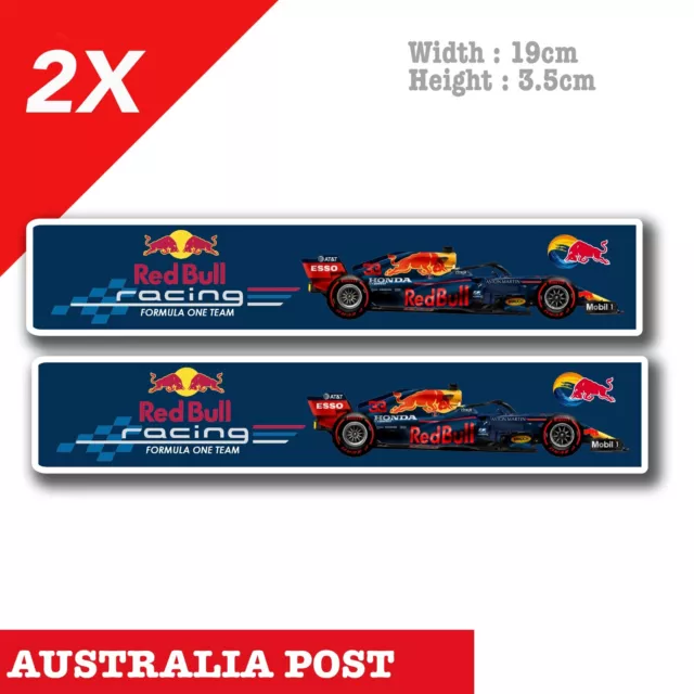 Red Bull Formula One Racing TEAM Formula one Car  Vinyl  Sticker
