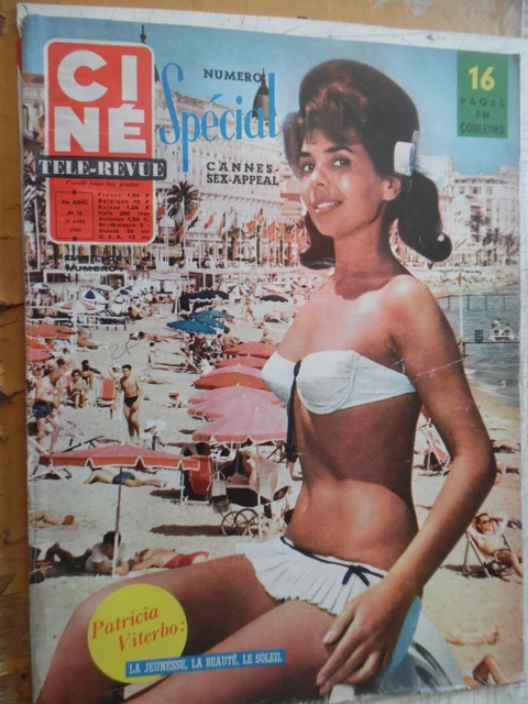 CINEMONDE NO 1584 12/1964 JANE Fonda C.heston Dany Saval Divers Films Voir EUR 6,00   FR