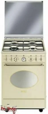 P.E.SHOP - SMEG CUCINA COLONIALE CO68GMP9 CLASSE A 60x60 4FUOCHI FORNO ELETTRICO
