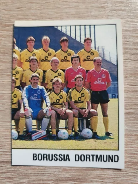 Panini Fussball 88 56 Borussia Dortmund Mannschaft Bundesliga 1988 Sticker