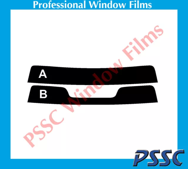 PSSC Pre Cut Sun Strip Car Window Films - Renault Megane Scenic 1997 to 2002