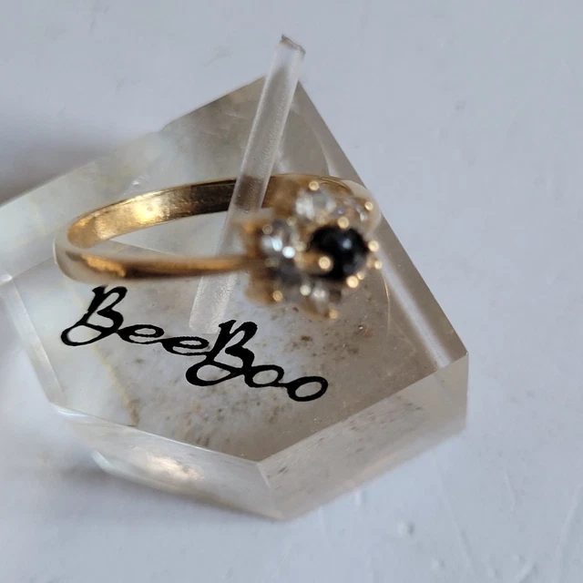 Bague Ancienne En Aluminium - Vintage Petite 15mm - Taille 46 - Poinçon ALU