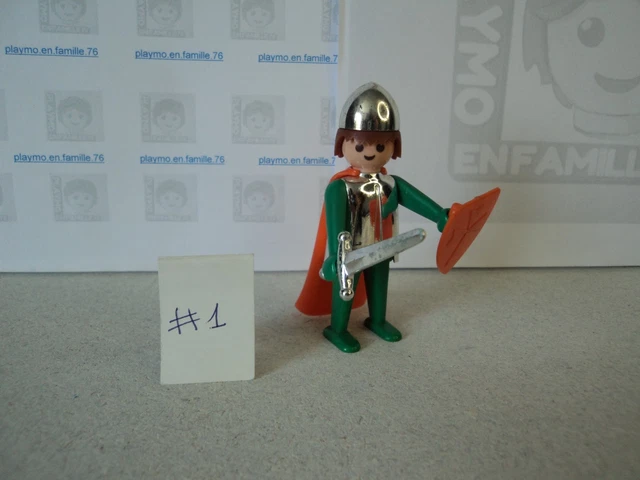 Playmobil 3261 - Chevalier Croisé Roi Avec Tambour - Vintage Médiéval - Occasion