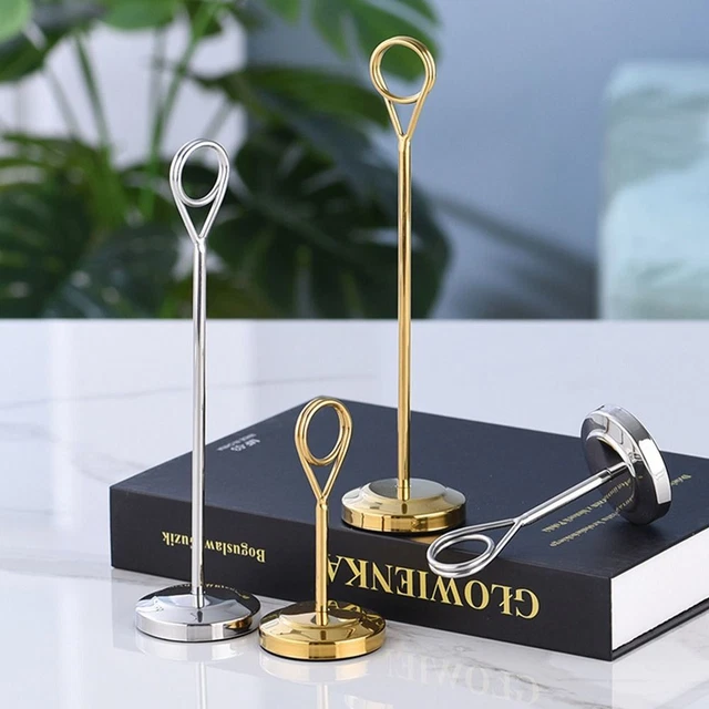 Paper Picture Party Supplies Card Holder Note Clamp Paper Stand Photo Clip
