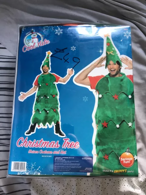 Disfraz de árbol de Navidad y conjunto de sombreros Deluxe Fancy Dress Unisex Una talla se adapta a la mayoría