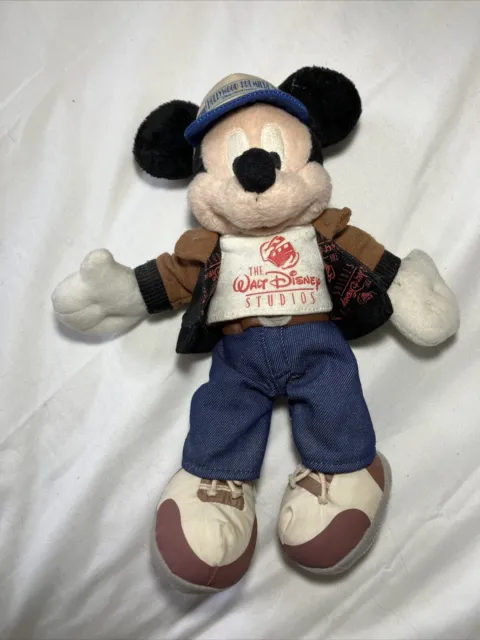 Mickey Mouse Walt Disney World Studios Hollywood Premiere Soft Toy Plush tags