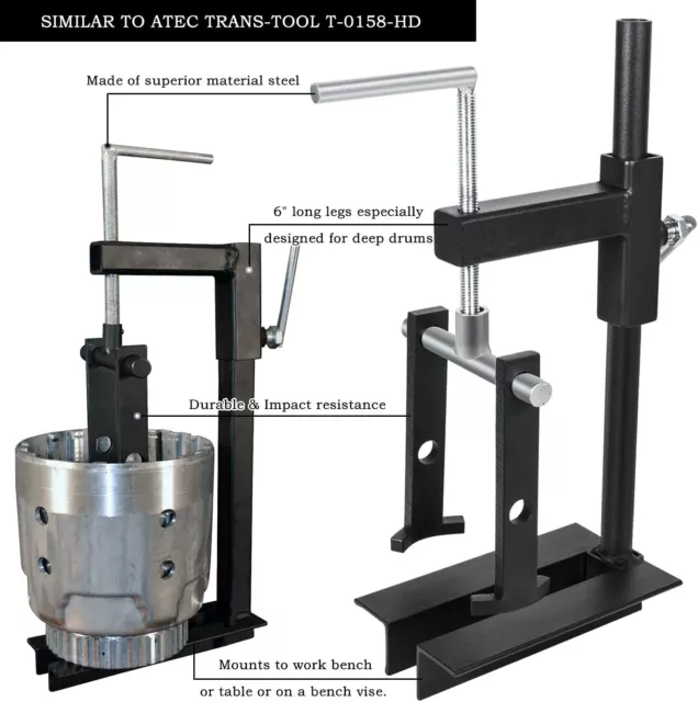 Universal Automatic Transmission Clutch Drum Spring Compressor Tool T-0158-HD 2