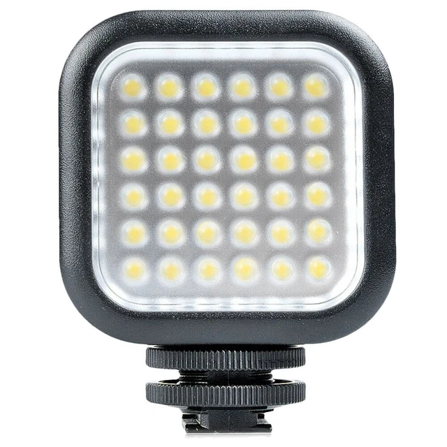 Godox Mini 36 LED Vidéo Ampoules Hot Shoe Mount pour DSLR Caméra Caméscope...