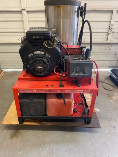 Hotsy 1260 SS Belt Drive Hot Pressure Washer Skid