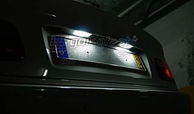 Fits for VW Golf MK7 MKVII VII LED License Number Plate Light Lamp 7000 Kelvin 3