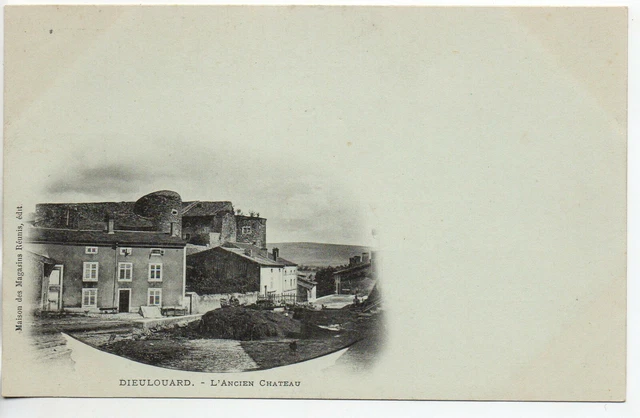 DIOSLOUARD - Meurthe et Moselle - CPA 54 - old Chateau fort cloud map 1900