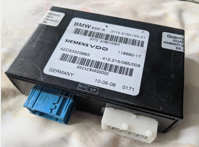 BMW EDC-K モジュール 3715 7840414-01 Genuine BMW - 37156788790 - EDC control Unit (37-15-6-788-790)