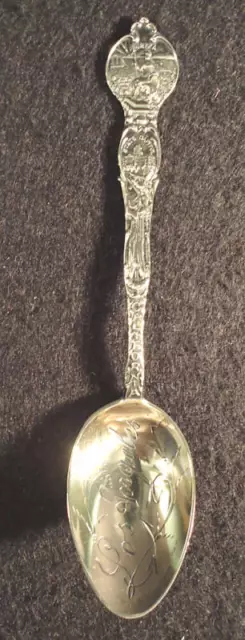 Sterling Souvenir Spoon-Los Angeles, CA, Early 1900's 2