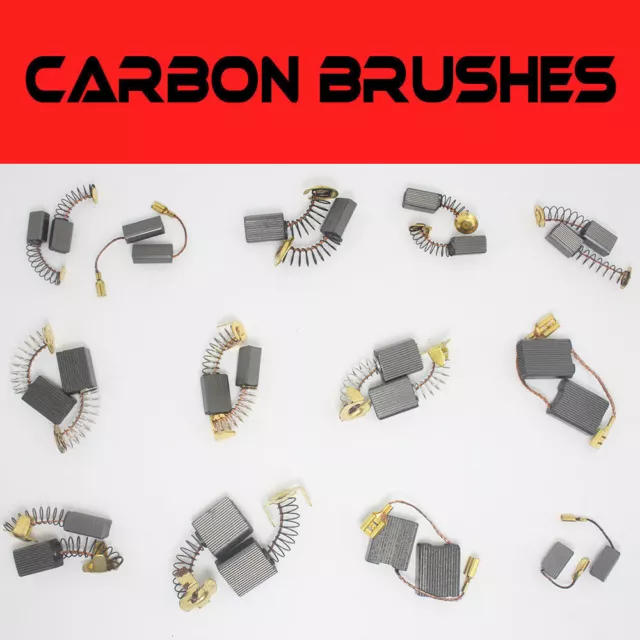 20Pcs Various Size Carbon Brushes Repairing Part Tool For Generic Electric Motor