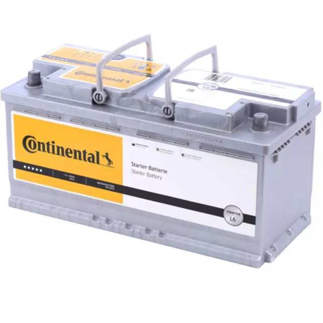 CONTINENTAL AUTOBATTERIE 12V STARTERBATTERIE 110Ah 950A L6 OHNE START STOP 2