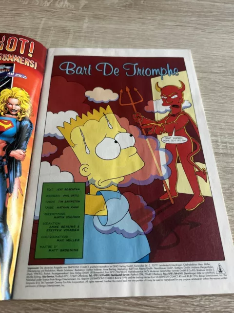 Simpsons Comics Nr. 21 Bongo Comics  1998 2