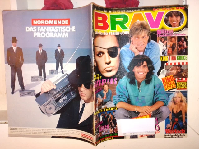Bravo 22 1985 Madonna Duran Duran 