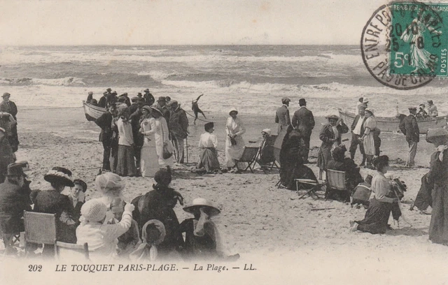 Cpa - 62 - Le Touquet-Paris-Plage - L'entrée De La Fôret