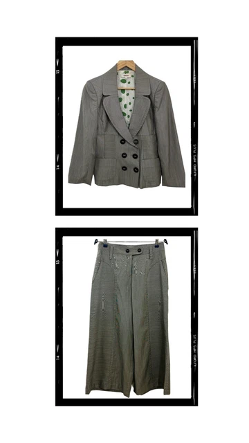 ENSEMBLE FEMME KENZO Vintage Taille 42 Veste Et Pantalon 3 4 TBE EUR 145 00 PicClick FR