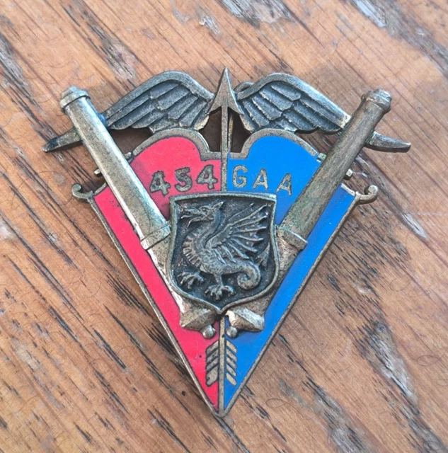 Insigne Militaire Original, Secteur Opérationnel Aflou Sud Oranais, Algérie, Armée Française