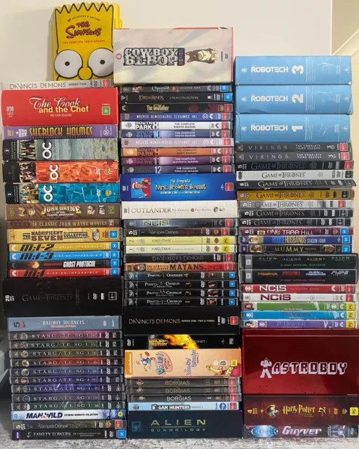 DVD Boxset/Movie Pack selection Vendor - pick a series - Good Condition.