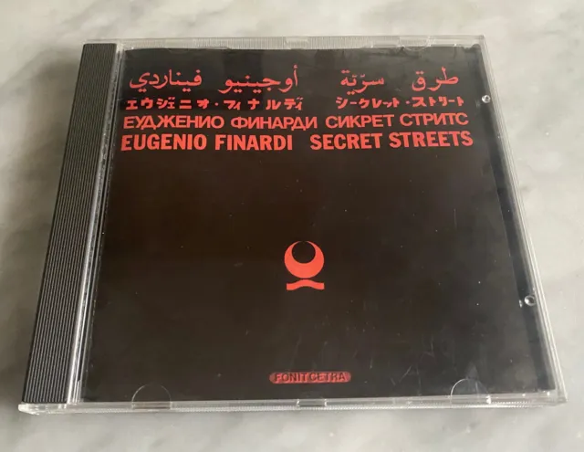 Cd Eugenio Finardi "Secret Streets" Prima Stampa Fonit Cetra Italia 1989