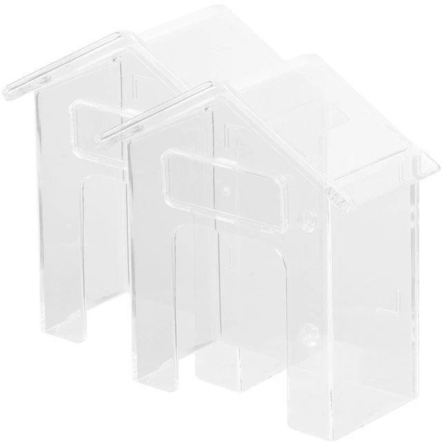 2 Pcs Senza Fili Custodia Impermeabile Custodia Plastica Antipioggia