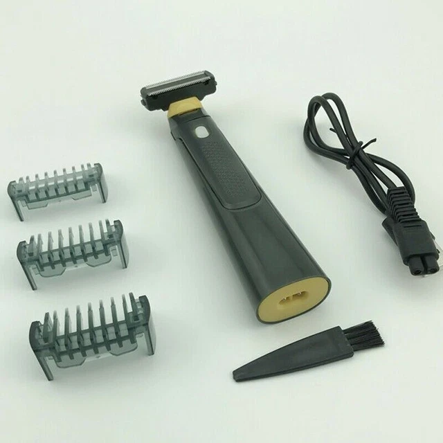 Afeitadora eléctrica USB para hombre recortadora afeitadora recargable cortador de barba