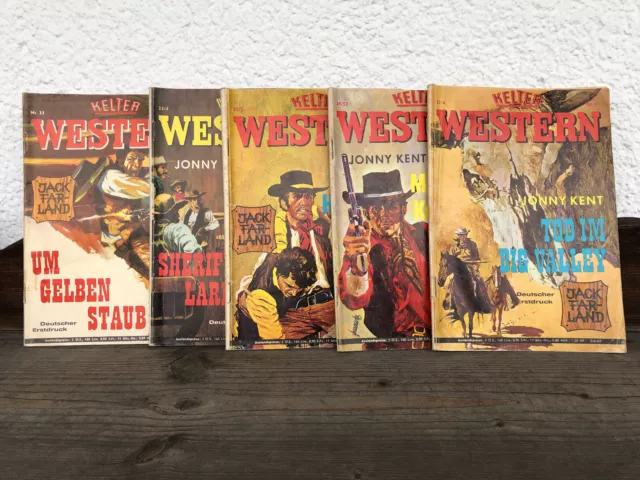 5 KELTER Western-Romane (Jack Farland – Reihe)