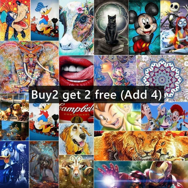 5D Full Drill Diamond Painting Cross Stitch Kits Embroidery Decoration Art Craft