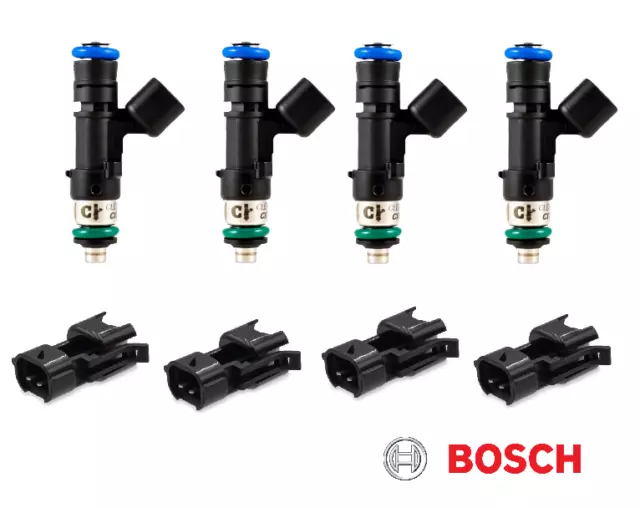 MITSUBISHI LANCER EVO X Bosch 1000cc ev14 e85 Fuel Injectors 200815 4B11T turbo £260.98