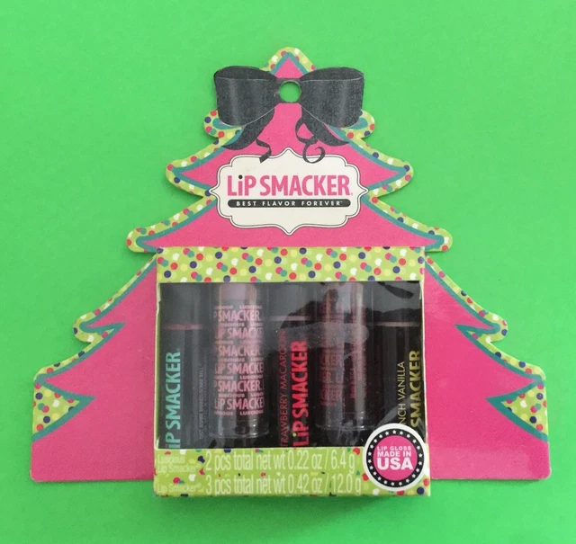 HTF Vintage Bonne Bell Lip Smacker So Chic Collection Strawberry Raspberry Gloss